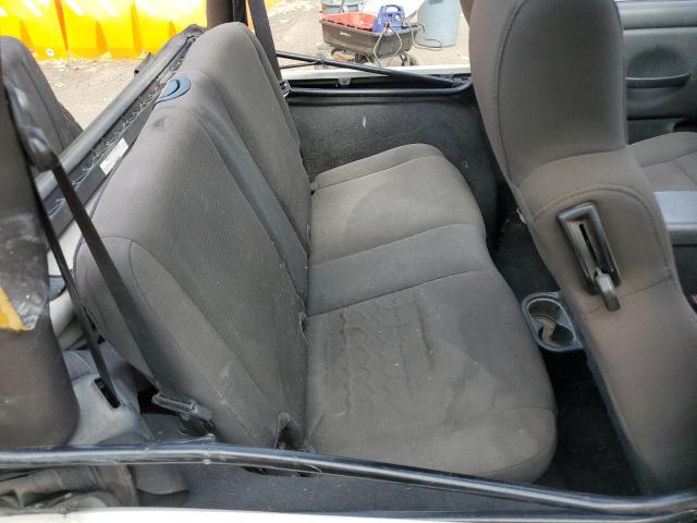 1J4FA39S56P715704 - 2006 JEEP WRANGLER X თეთრი ფოტო 10