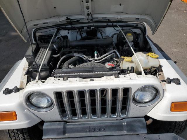 1J4FA39S56P715704 - 2006 JEEP WRANGLER X თეთრი ფოტო 11