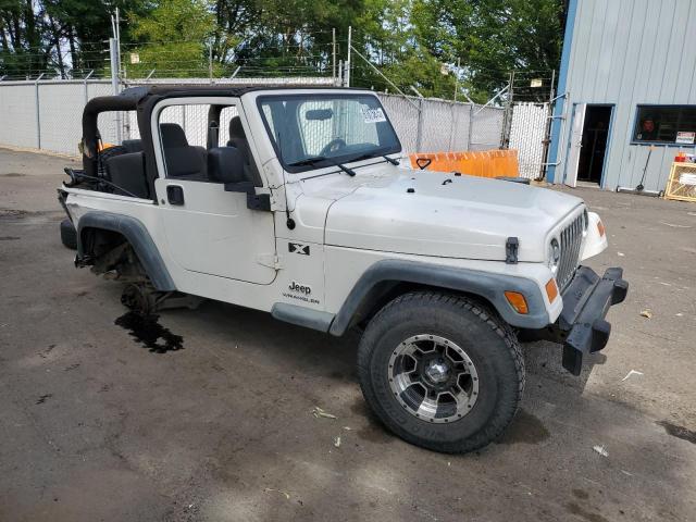 1J4FA39S56P715704 - 2006 JEEP WRANGLER X თეთრი ფოტო 4