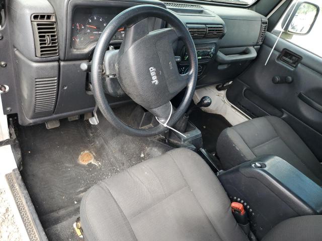 1J4FA39S56P715704 - 2006 JEEP WRANGLER X თეთრი ფოტო 8