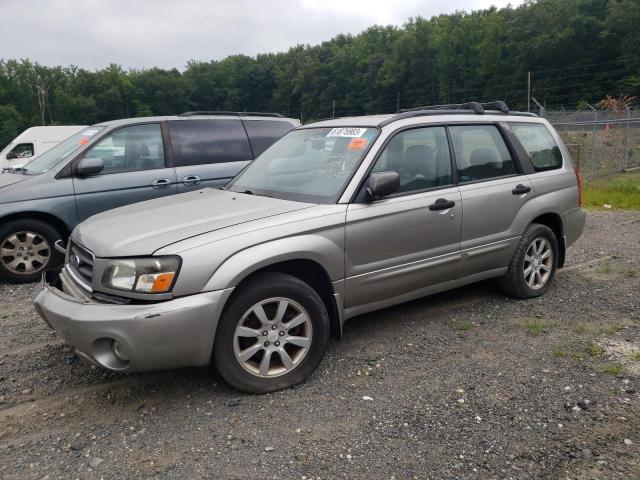 JF1SG65685H722853 - 2005 SUBARU FORESTER 2.5XS GRAY photo 1