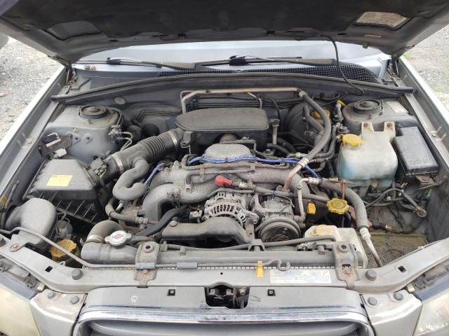 JF1SG65685H722853 - 2005 SUBARU FORESTER 2.5XS Серый фото 11
