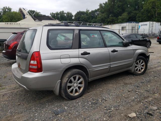 JF1SG65685H722853 - 2005 SUBARU FORESTER 2.5XS GRAY photo 3