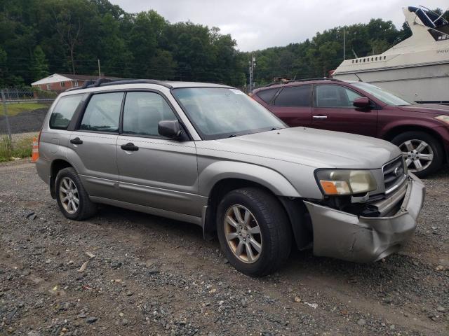JF1SG65685H722853 - 2005 SUBARU FORESTER 2.5XS GRAY photo 4