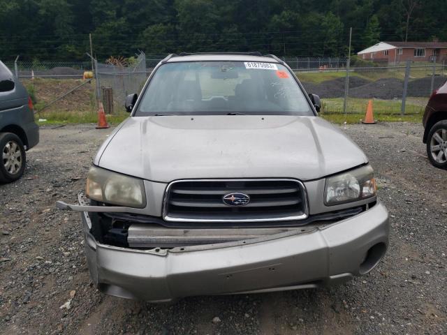 JF1SG65685H722853 - 2005 SUBARU FORESTER 2.5XS Серый фото 5