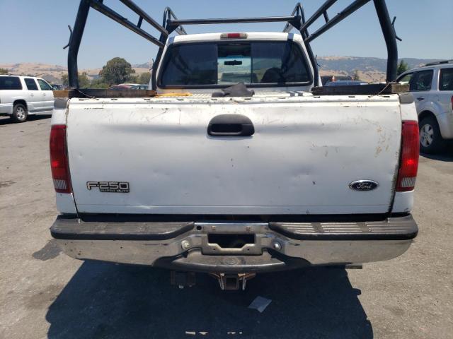 3FTNX20F4YMA65458 - 2000 FORD F250 SUPER DUTY WHITE photo 6