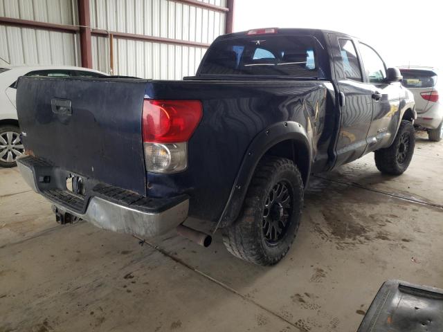 5TFBV54188X059374 - 2008 TOYOTA TUNDRA DOUBLE CAB BLUE photo 3