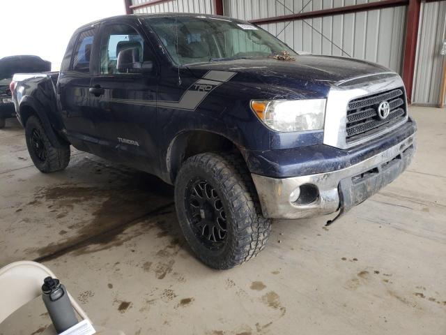 5TFBV54188X059374 - 2008 TOYOTA TUNDRA DOUBLE CAB BLUE photo 4