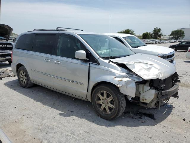 2C4RC1BG0CR423461 - 2012 CHRYSLER TOWN & COU TOURING ვერცხლისფერი ფოტო 4