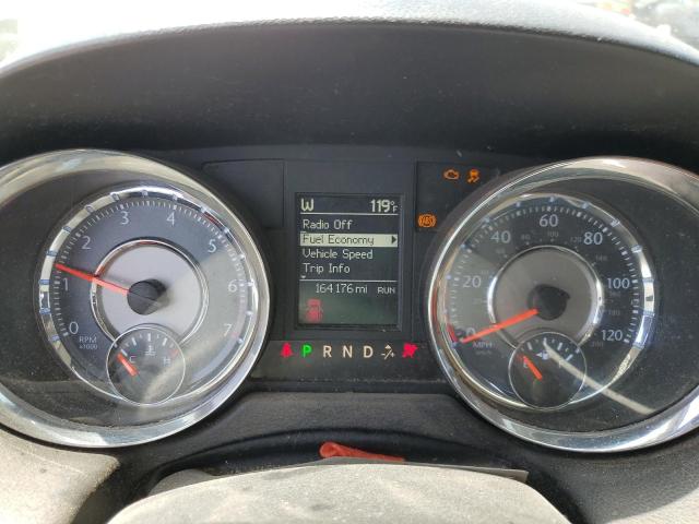 2C4RC1BG0CR423461 - 2012 CHRYSLER TOWN & COU TOURING ვერცხლისფერი ფოტო 9