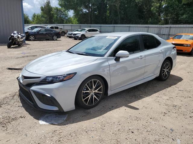 4T1T11AK4RU192363 - 2024 TOYOTA CAMRY SE NIGHT SHADE WHITE photo 1