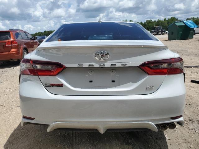 4T1T11AK4RU192363 - 2024 TOYOTA CAMRY SE NIGHT SHADE WHITE photo 6