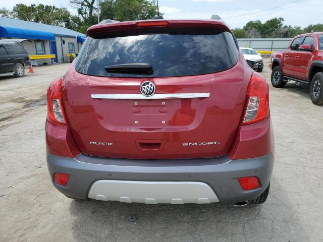 KL4CJDSB8GB722177 - 2016 BUICK ENCORE PREMIUM RED photo 6