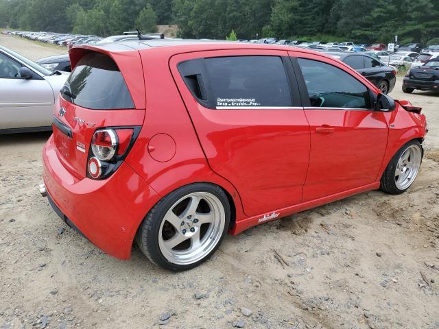 1G1JH6SB4E4157098 - 2014 CHEVROLET SONIC RS RED photo 3