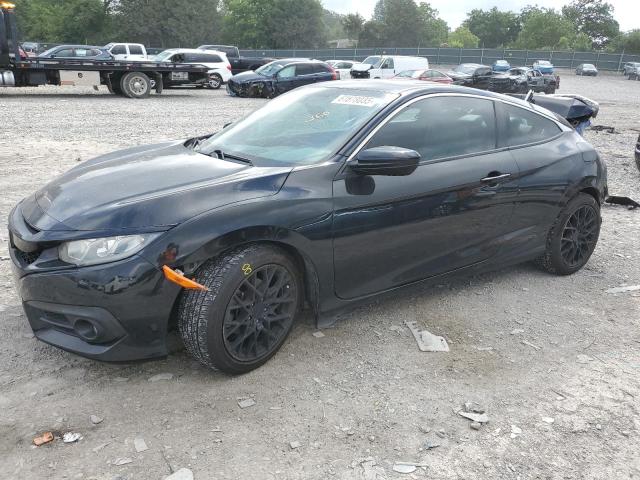 2HGFC3B72HH351708 - 2017 HONDA CIVIC EXL BLACK photo 1