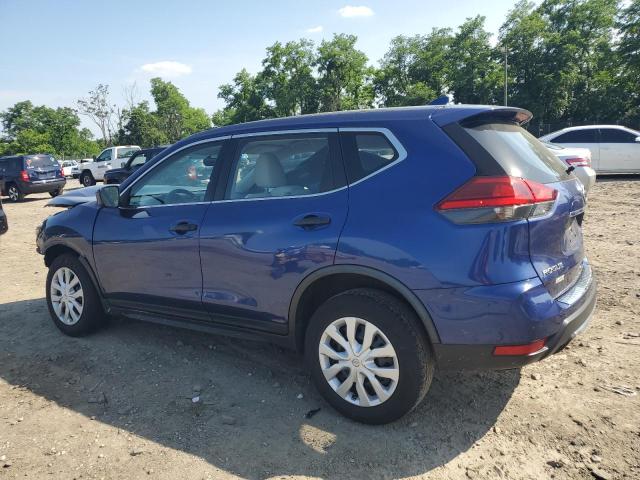 JN8AT2MV9HW013372 - 2017 NISSAN ROGUE S BLUE photo 2