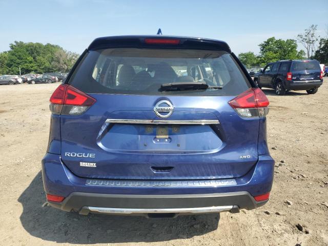 JN8AT2MV9HW013372 - 2017 NISSAN ROGUE S BLUE photo 6