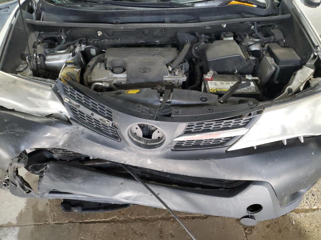 2T3BFREV9DW061090 - 2013 TOYOTA RAV4 LE 银色 照片 12