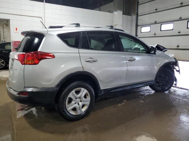 2T3BFREV9DW061090 - 2013 TOYOTA RAV4 LE 银色 照片 3