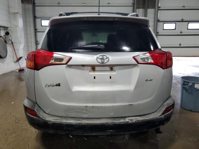 2T3BFREV9DW061090 - 2013 TOYOTA RAV4 LE 银色 照片 6