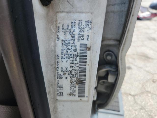 JT3GM84R5V0018144 - 1997 TOYOTA 4RUNNER WHITE photo 12