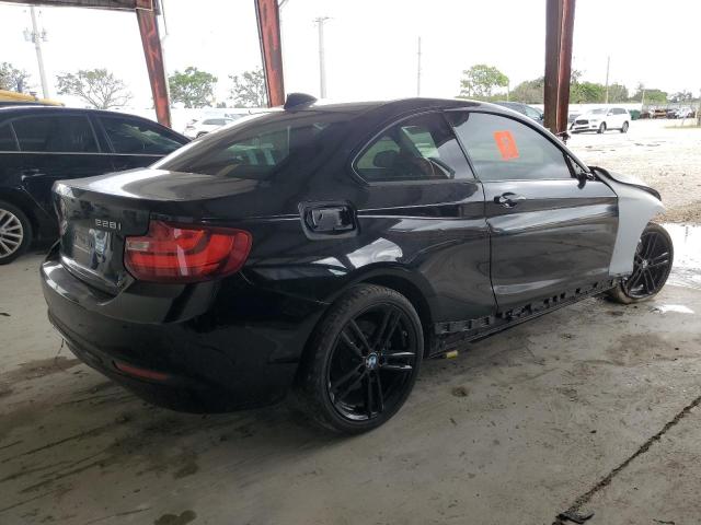 WBA1F5C53FV256620 - 2015 BMW 228 I BLACK photo 3