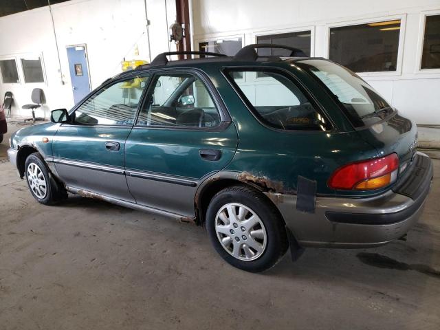 JF1GF4853TG811085 - 1996 SUBARU IMPREZA OUTBACK GREEN photo 2