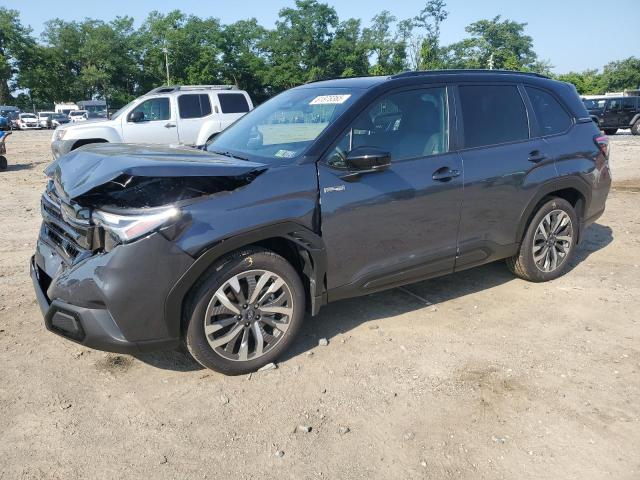 JF2SLSTD8SH401537 - 2025 SUBARU FORESTER TOURING GRAY photo 1