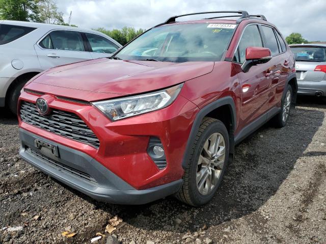 JTMA1RFV2KJ006923 - 2019 TOYOTA RAV4 XLE PREMIUM RED photo 1