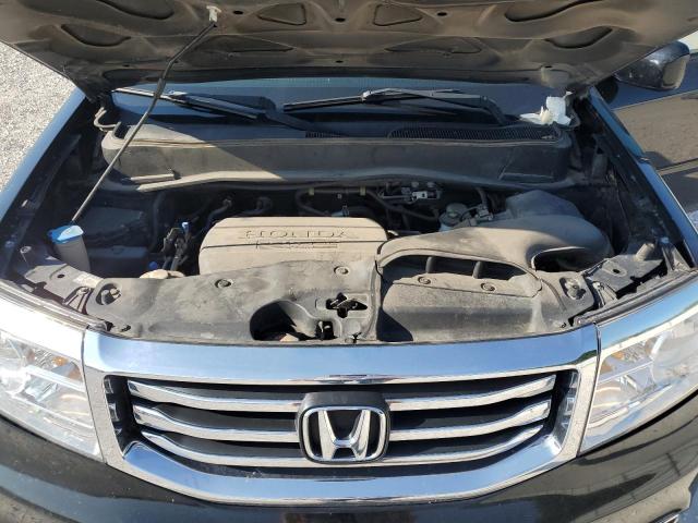 5FNYF3H5XFB002304 - 2015 HONDA PILOT EXL BLACK photo 11