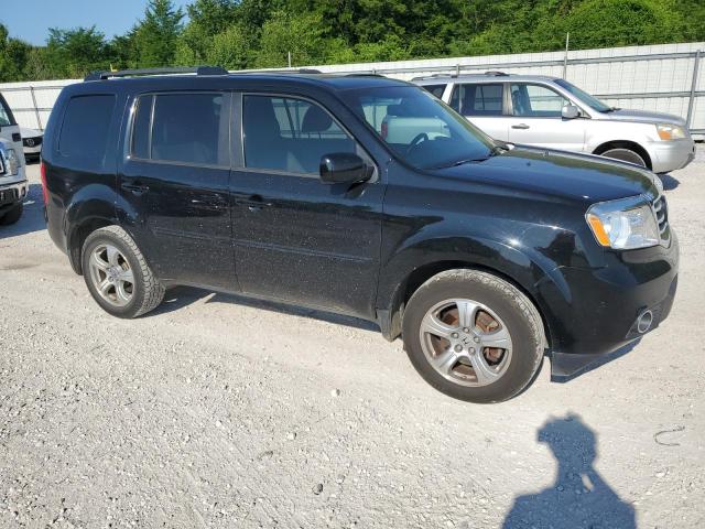 5FNYF3H5XFB002304 - 2015 HONDA PILOT EXL BLACK photo 4