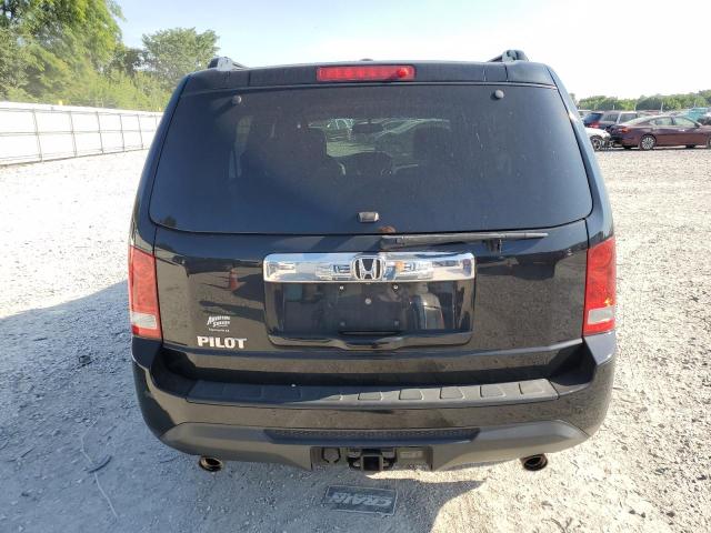 5FNYF3H5XFB002304 - 2015 HONDA PILOT EXL BLACK photo 6