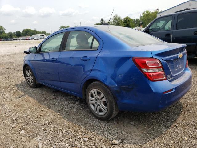 1G1JB5SHXH4134090 - 2017 CHEVROLET SONIC LS 蓝色 照片 2
