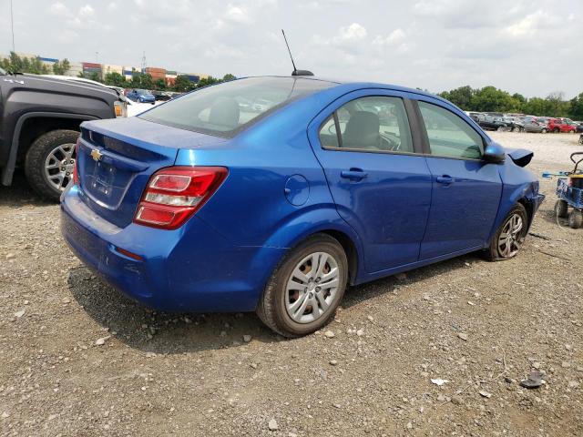 1G1JB5SHXH4134090 - 2017 CHEVROLET SONIC LS 蓝色 照片 3