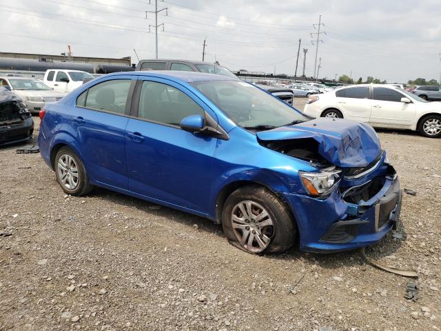 1G1JB5SHXH4134090 - 2017 CHEVROLET SONIC LS 蓝色 照片 4