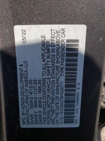 19UDE4G75PA000711 - 2023 ACURA INTEGRA A-SPEC TECH GRAY photo 13