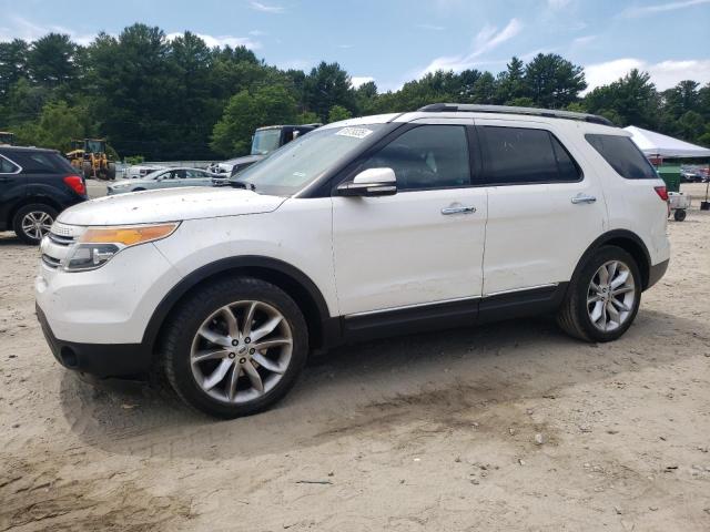 1FM5K8F84DGB17553 - 2013 FORD EXPLORER LIMITED WHITE photo 1