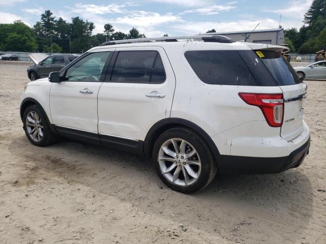 1FM5K8F84DGB17553 - 2013 FORD EXPLORER LIMITED WHITE photo 2