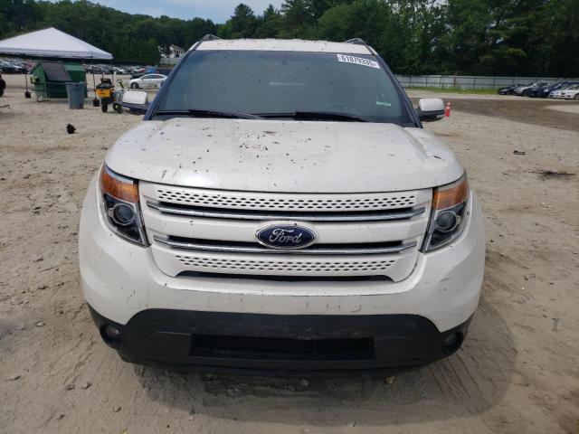 1FM5K8F84DGB17553 - 2013 FORD EXPLORER LIMITED WHITE photo 5
