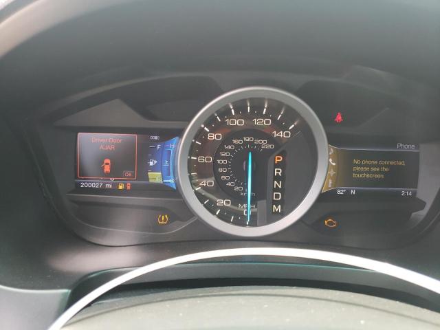 1FM5K8F84DGB17553 - 2013 FORD EXPLORER LIMITED WHITE photo 9