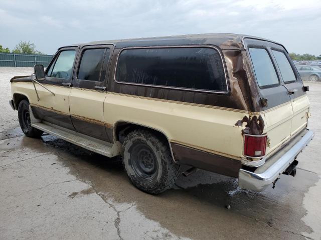 1G8GC26M2FF172347 - 1985 CHEVROLET SUBURBAN C2 TWO TONE photo 2