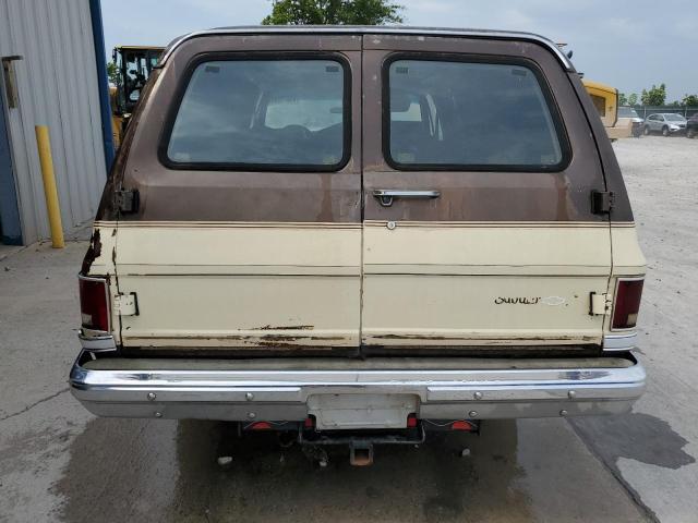 1G8GC26M2FF172347 - 1985 CHEVROLET SUBURBAN C2 TWO TONE photo 6