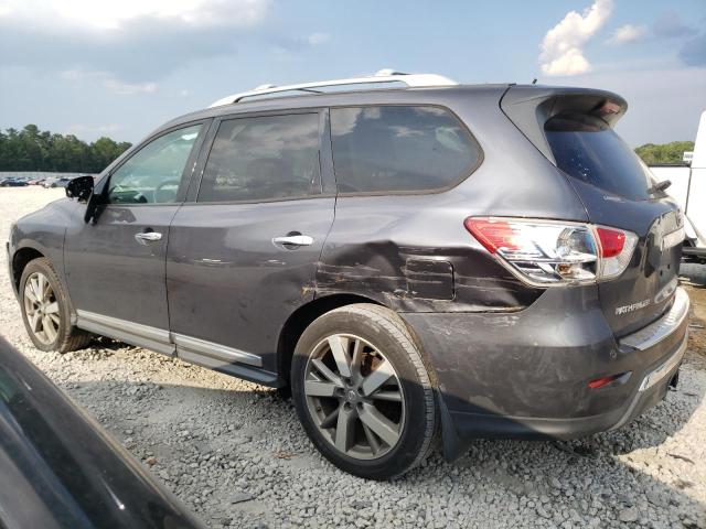 5N1AR2MN4EC682734 - 2014 NISSAN PATHFINDER S GRAY photo 2