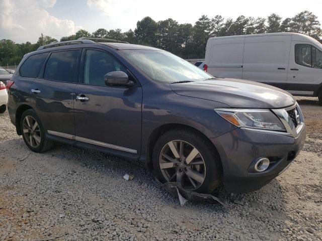 5N1AR2MN4EC682734 - 2014 NISSAN PATHFINDER S GRAY photo 4