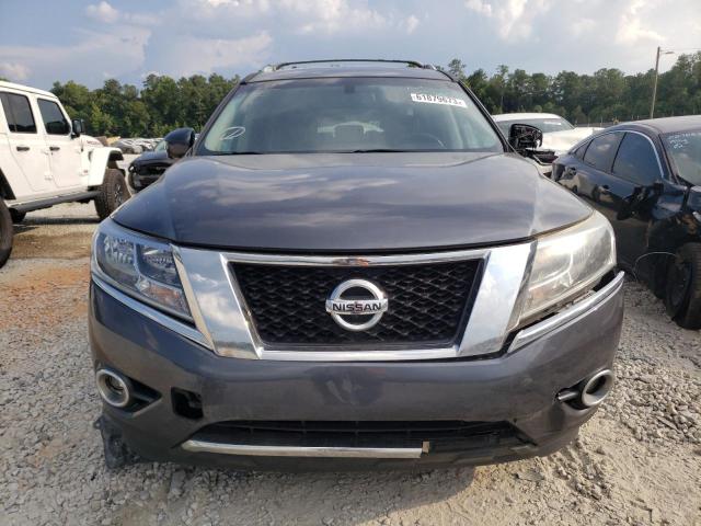 5N1AR2MN4EC682734 - 2014 NISSAN PATHFINDER S GRAY photo 5