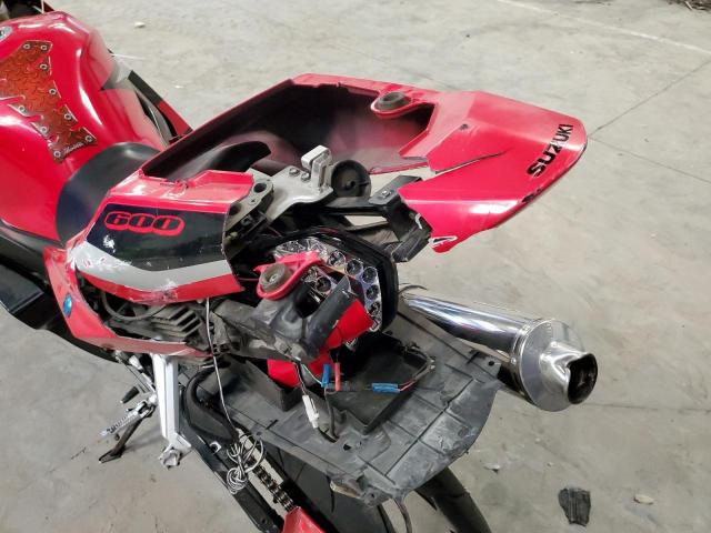 JS1GN7CA052108329 - 2005 SUZUKI GSX-R600 K RED photo 9