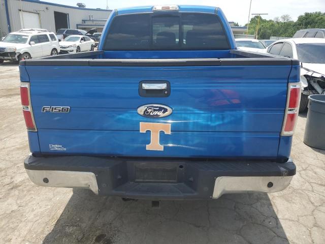 1FTFW1ET8CFB41465 - 2012 FORD F150 SUPERCREW BLUE photo 6