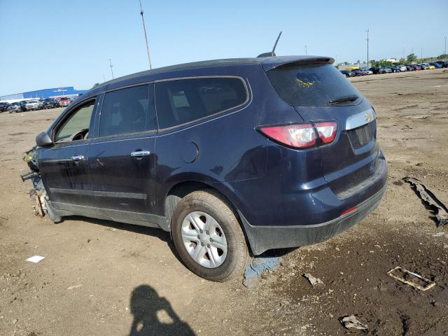 1GNKRFKD4GJ139819 - 2016 CHEVROLET TRAVERSE LS BLUE photo 2