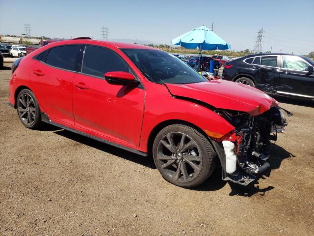 SHHFK7H4XKU224643 - 2019 HONDA CIVIC SPORT 红色 照片 4