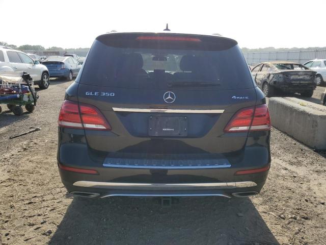 4JGDA5HB5HA857434 - 2017 MERCEDES-BENZ GLE 350 4MATIC BLACK photo 6